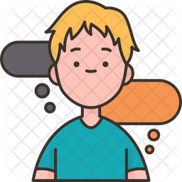 Developmental Psychologist Icon - Download in Colored Outline Style