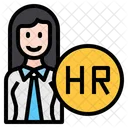 Human Resource Hr Person Icon