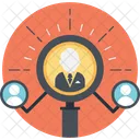Human Resource Find Icon