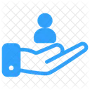 Human Resource People Hand Icon