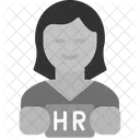 Human Resources Hr Manager Recruiter Icon