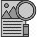 Human Resources Magnifier Man Icon