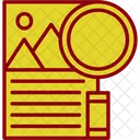 Human Resources Magnifier Man Icon