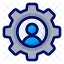 Human Resources Staff Worker Icon