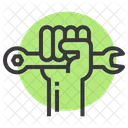Rights Hand Spanner Icon
