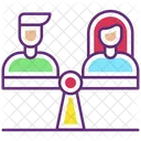 Woman Day Line Icons Icon