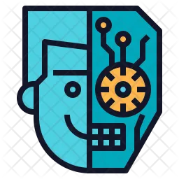 Human Robot  Icon