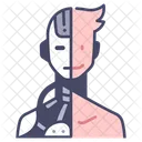 Human Robot  Icon