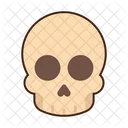 Human Skull Skull Skull Tattoo Icon