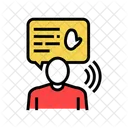 Human Speech  Icon