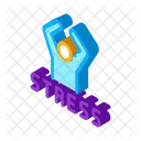 Human Stress Health Icon