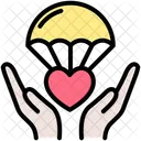 Humanitare Hilfe Hilfe Hilfe Symbol