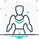 Humanoid Cyborg Algorithmus Symbol