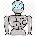 Humanoid Robot Robot Mechanical Man Icon
