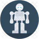 Humanoid Roboter Militar Symbol