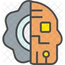 Humanoid Ai Robot Icon