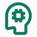 Humanoid Robot Artificial Intelligence Icon