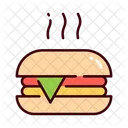 Humberger Burger Ho Burger Icon