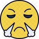 Humeante Emoji Emoticono Icono