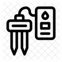 Sensor De Humedad Del Suelo Icono