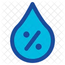 Humidity Water Drop Precipitation Icon