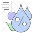 Humidity Lineal Color Icon Icon