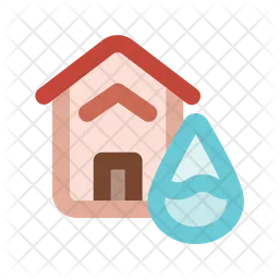 Humidity Home  Icon