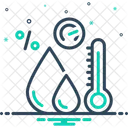 Humidity Moisture Damp Icon