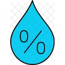 Humidity Percentage  Icon