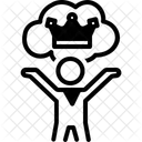 Humility Superiority Demureness Icon