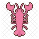 Hummer Krabben Essen Symbol