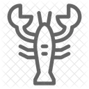 Hummer Flusskrebse Meeresfruchte Symbol
