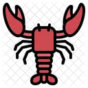 Hummer Schalentiere Essen Symbol