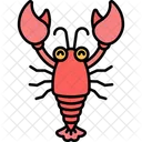 Hummer Flusskrebse Meer Symbol
