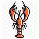 Flusskrebse Hummer Langusten Symbol