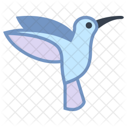 Hummingbird Icon Of Colored Outline Style Available In Svg Png Eps Ai Icon Fonts