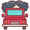 Humo De Coche Danos En El Coche Fumar Icono