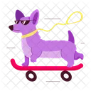 Kawaii Emoticons Hundehaustiere Hundecartoons Icon