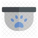 Hundefutter Tiernahrung Napf Symbol