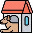 Hundehutte Hundehaus Hund Symbol