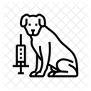 Impfung Hund Zucht Symbol