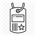 Hundemarke  Symbol