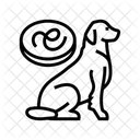 Hund Parasit Wurm Symbol