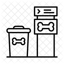 Hundepark  Symbol