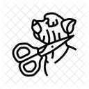 Pflege Hund Zucht Symbol