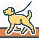 Hundespaziergang Hundespaziergang Hundepromenade Symbol