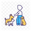 Hundetrainer  Symbol