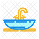 Recipiente Fregadero Cocina Icono