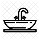 Recipiente Fregadero Cocina Icono