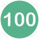 Hundred Number Icon